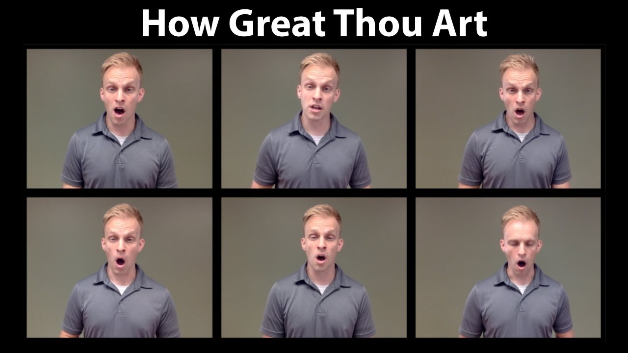 How Great Thou Art - A Cappella  Arrangement