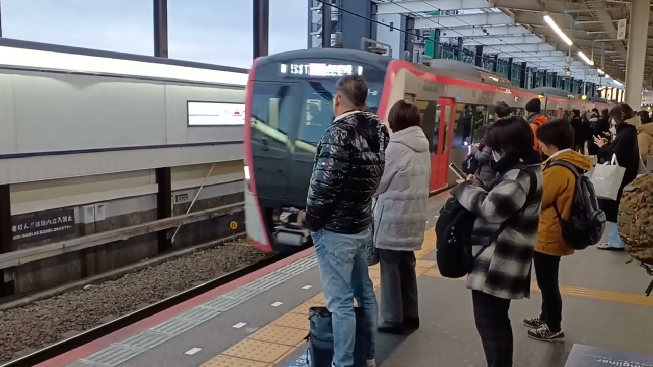 都営5500形5501編成53T京成本線経由快速成田空港行き青砥駅(KS09)16時58分到着2分遅れ