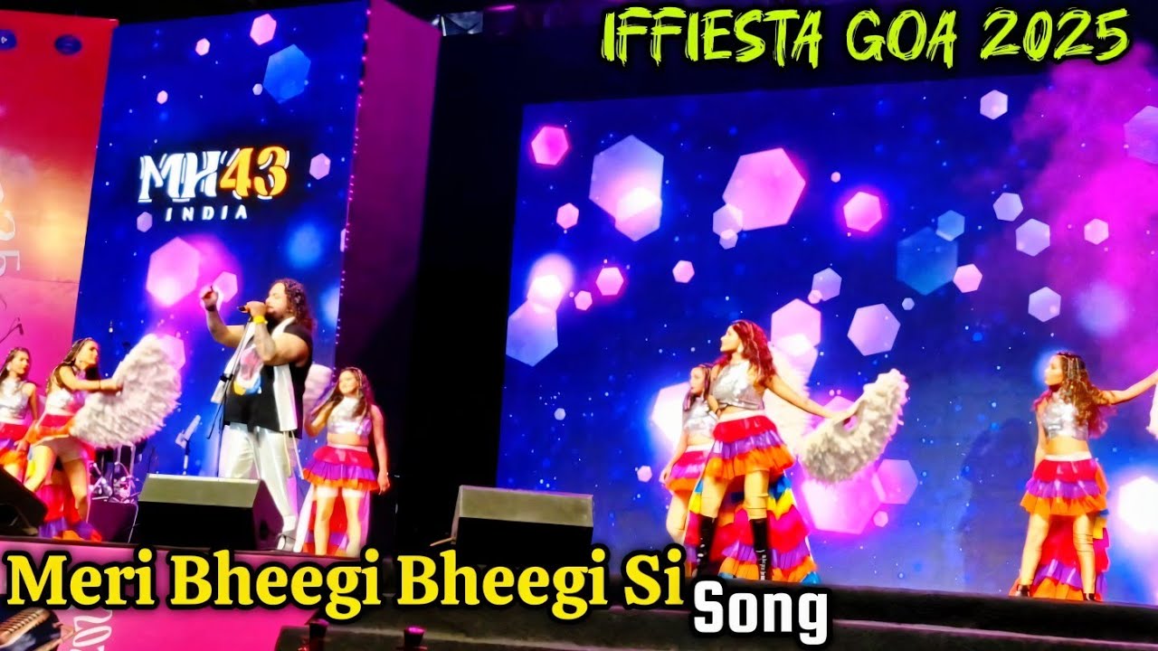 Meri Bheegi Bheegi Si Song IFFIESTA goa by MH43 India Band🎵💥Goa Film Festival | Iffi 2025  |  MH43 