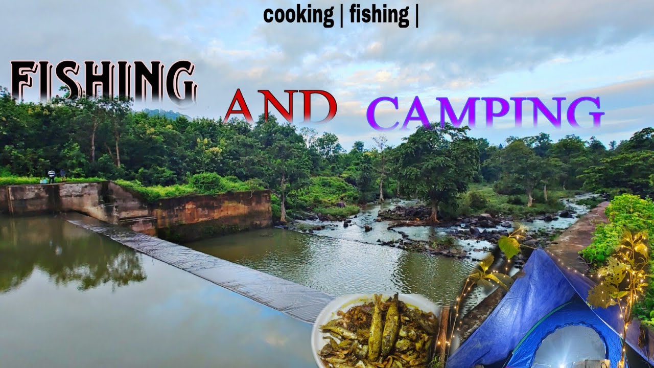 GROUP CAMPING AND FISHING | जंगली विडियो | जंगल कैंपिंग | CAMPING AND COOKING |