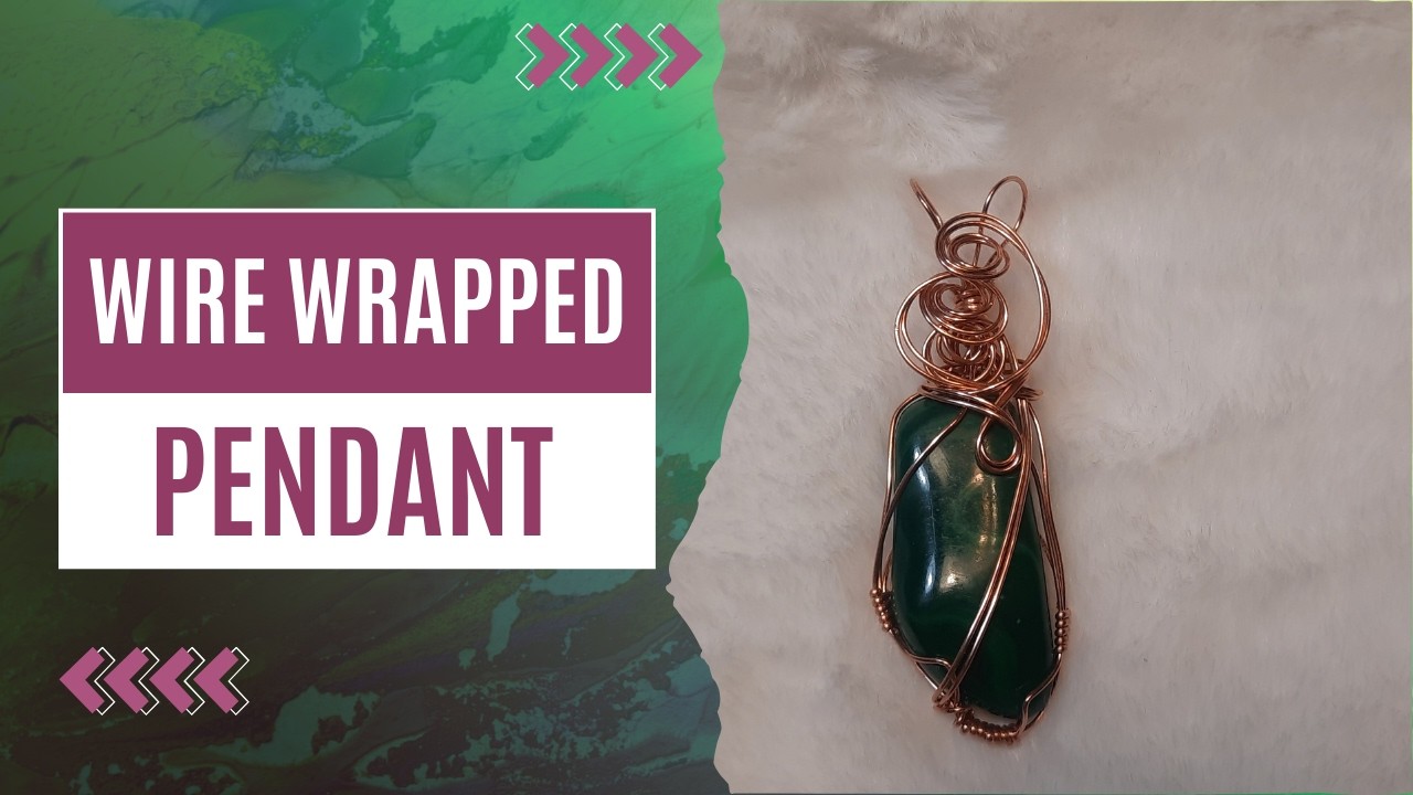 Malachite pendent