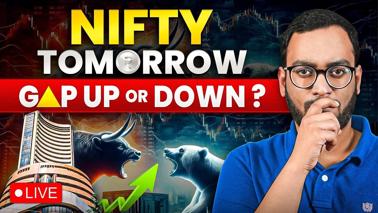 🔴Monday Crash: FED Rate Hike Confirm? | Nifty & Sensex Prediction Tomorrow | 30 Aug | Investographer