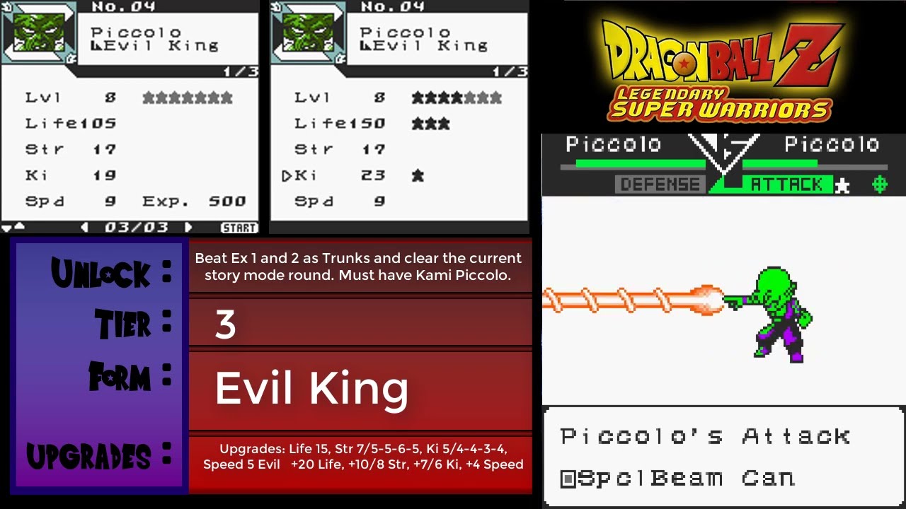 Dragonball Z LSW Review - Piccolo