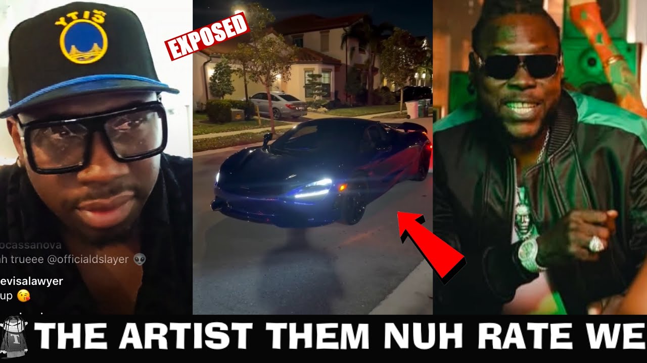 Vybz Kartel Buy A Brand New McLaren Foota Hype Bun Dem Out Wicked Zebra Finally Free From Prison