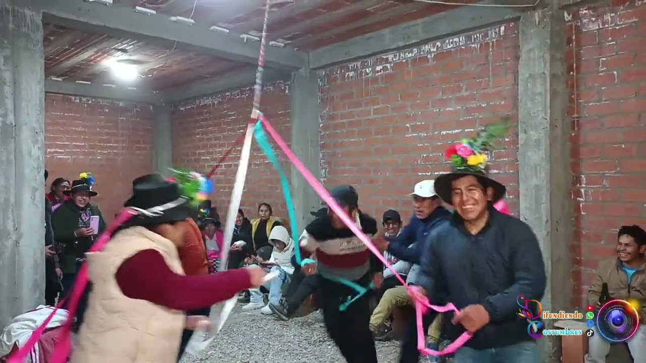 🏘💕🎶 TECHADO de CASA CINTA SIMPAY WASICHACUY - PUQUIO AYACUCHO 2025 🎀🎼🌺