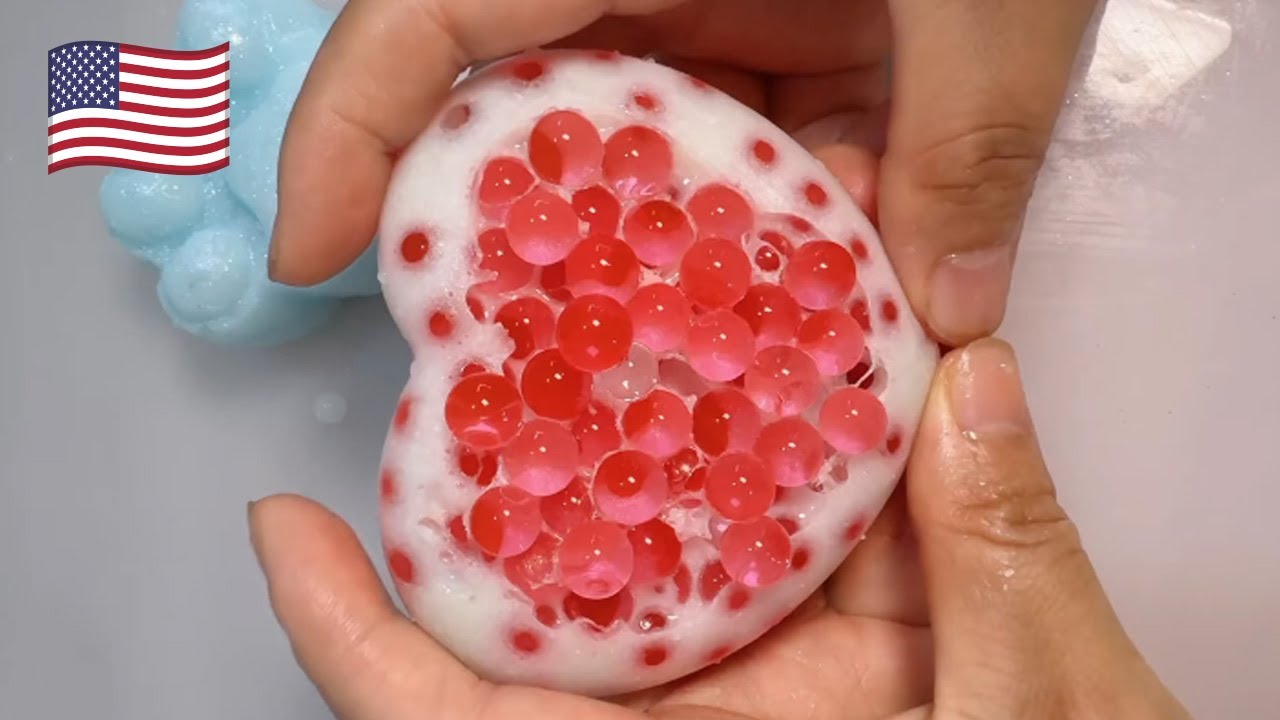 Super Crunchy Black Slime Beads &ndash; Most Relaxing ASMR Ever