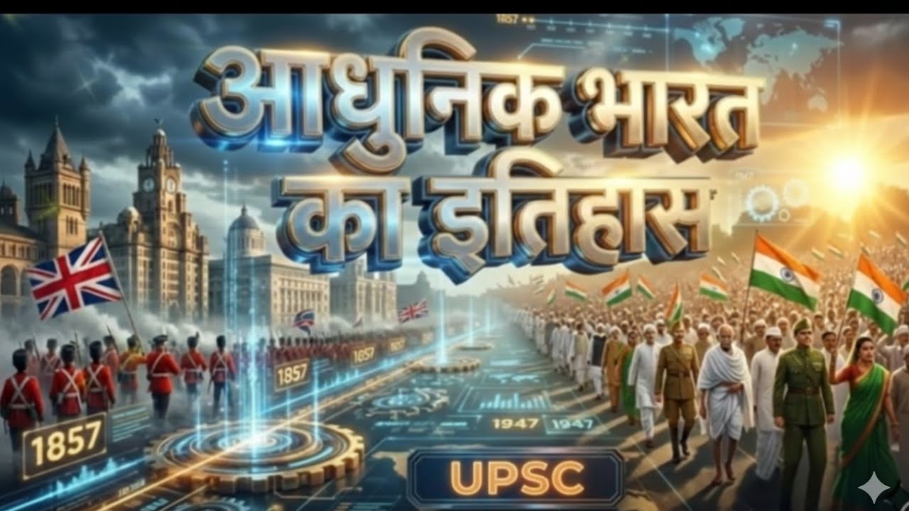 Complete Modern Indian History in One shortVideo (2026). UPSC exam. Khan sir pocket GK ka complete 