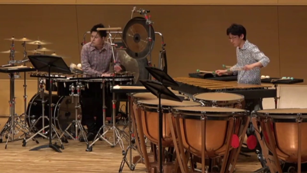 William Kraft  “ Quartet for Percussion ”  Shiniti Uéno & Phonix Réflexion  打楽器のためのカルテット W. クラフト