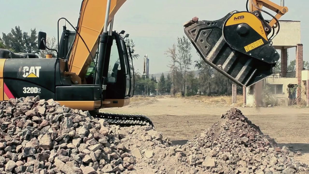 MB Crusher: cuchara trituradora