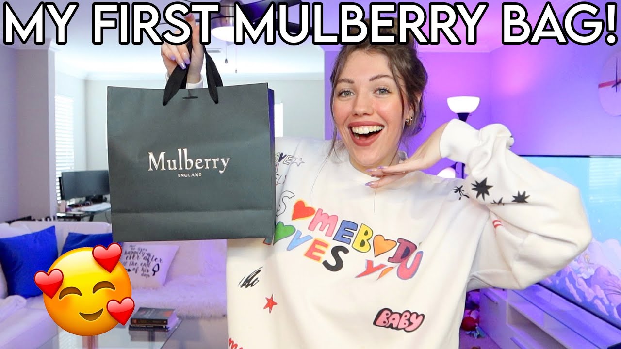 MULBERRY MINI ALEXA UNBOXING! 🥳 | Kenzie Scarlett