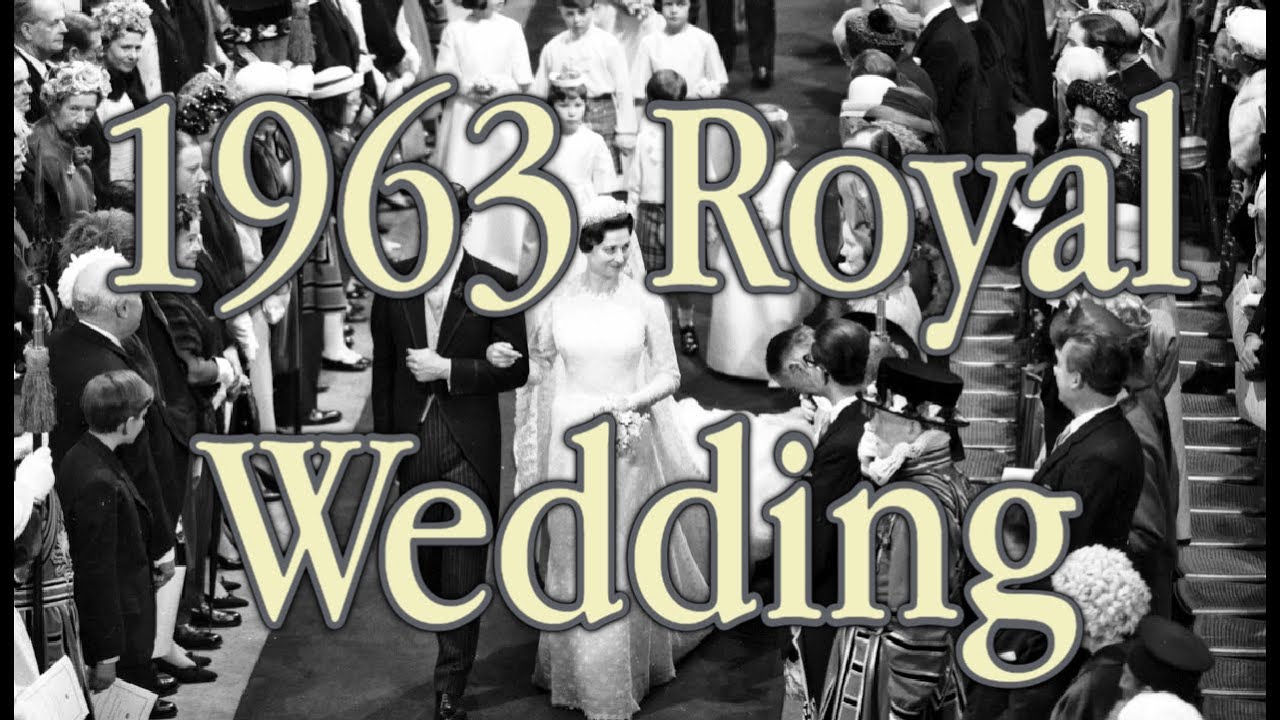 The 1963 Royal Wedding of Princess Alexandra and Angus Ogilvy