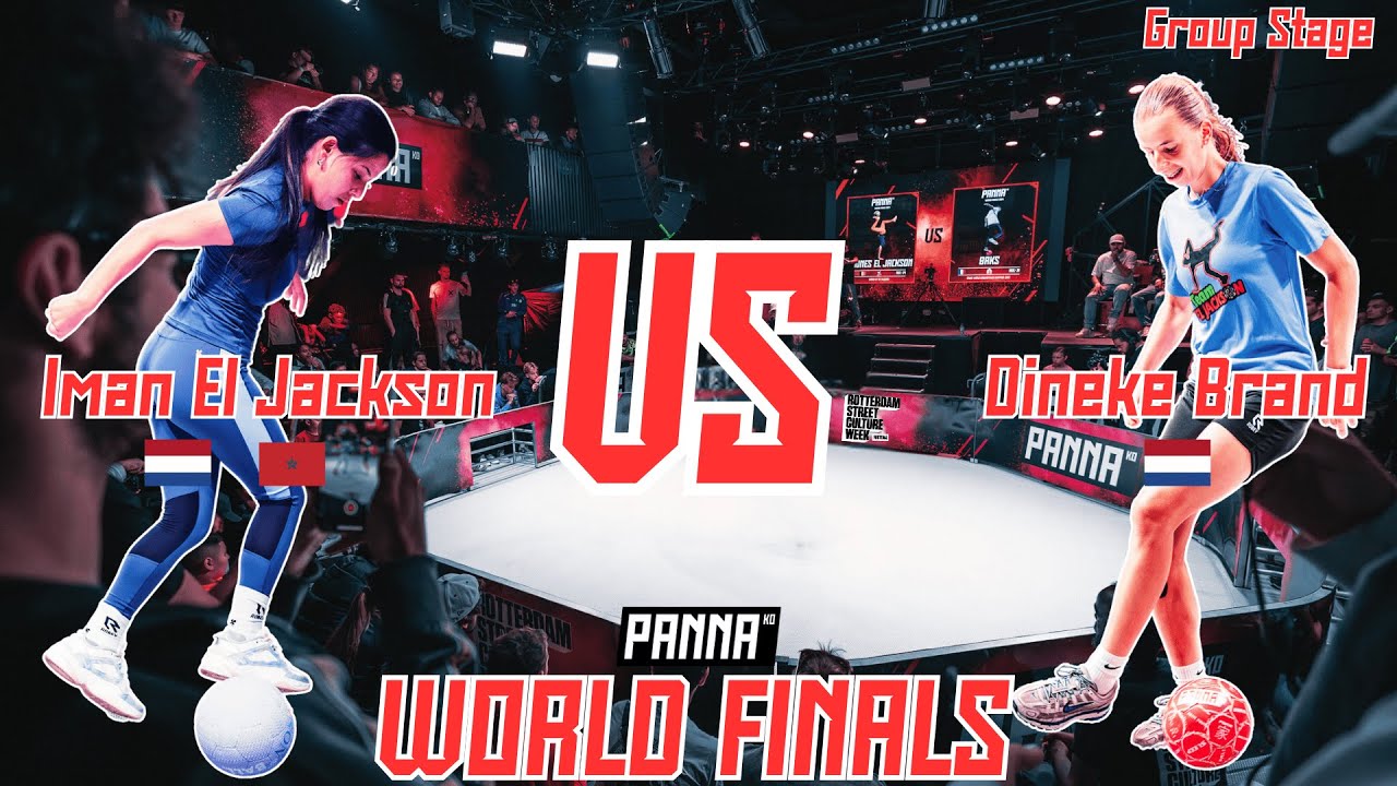 Dineke Brand vs Iman el Jackson | Panna Knock Out World Finals 2024 | Group Stage