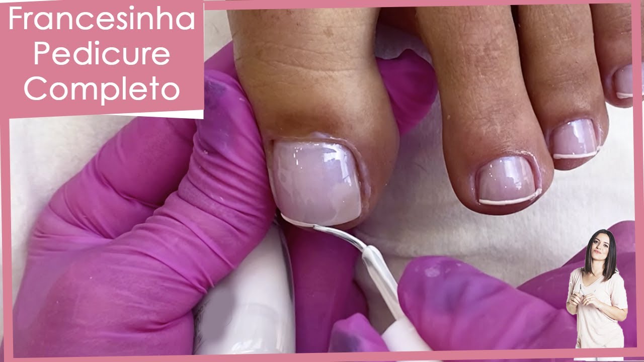 Pedicure Completo com Francesinha