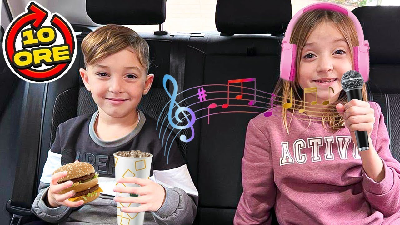 VLOG! FIGLIACHIARA E FIGLIODIEGO 10 ORE IN MACCHINA,VIAGGIO VERSO ROMA CON MAMMAGIULIA E PAPA'ANTONI