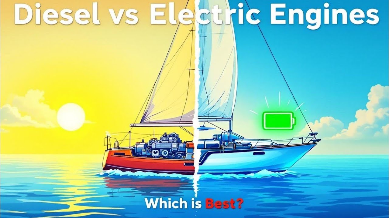 Diesel vs Electric: Which Engine Is Best for Your Sailboat?