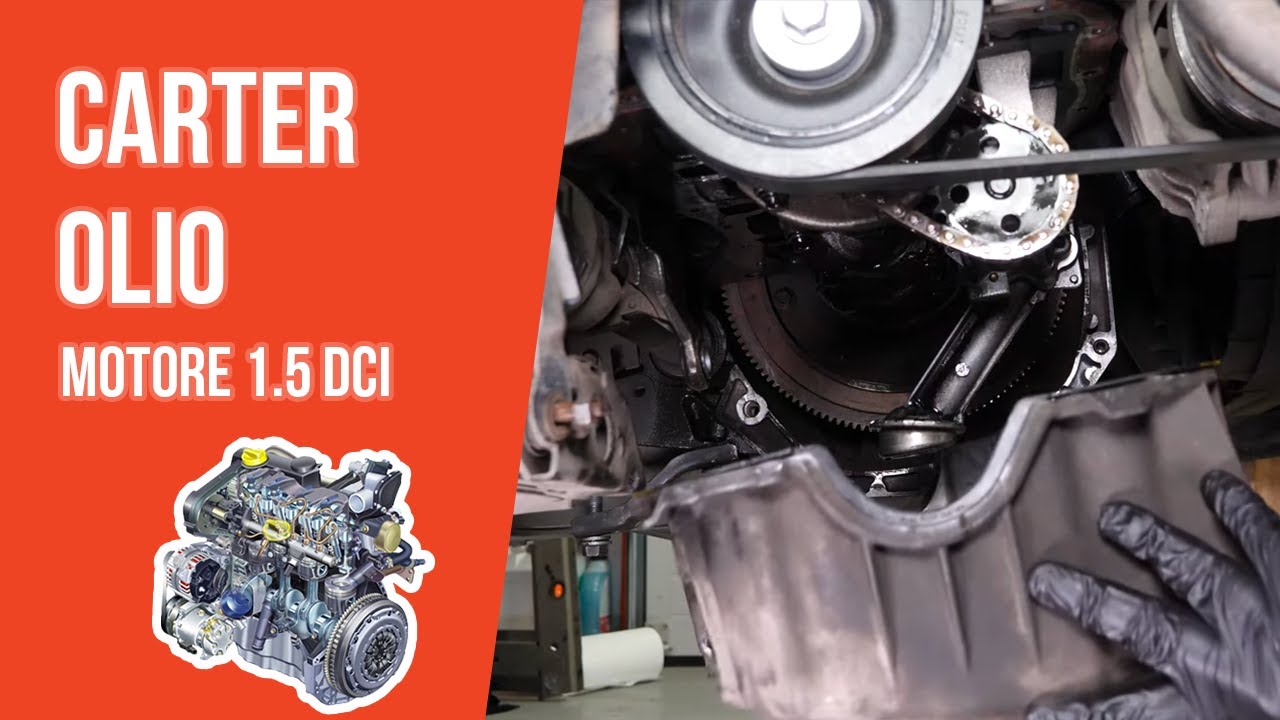 Come rimuovere o cambiare il carter dell'olio 1.5 dCi 🚗