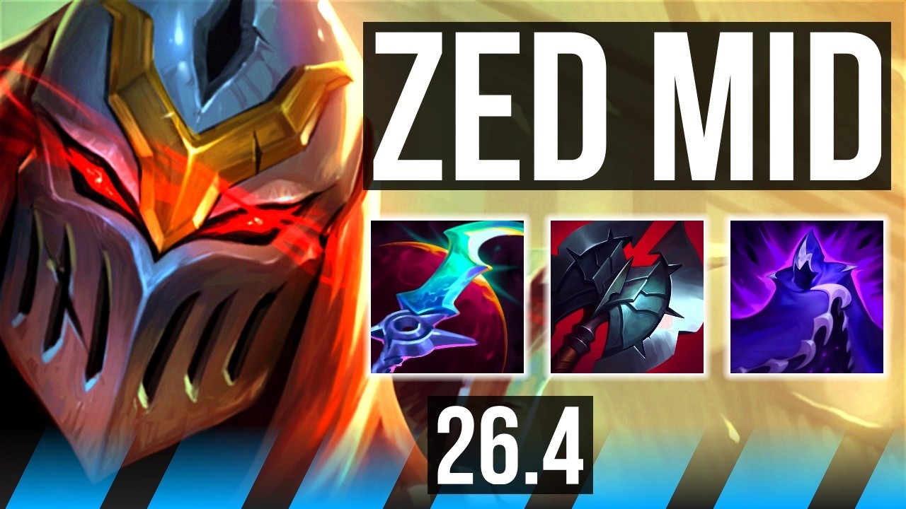ZED vs NASUS (MID) | BR Grandmaster | 26.4