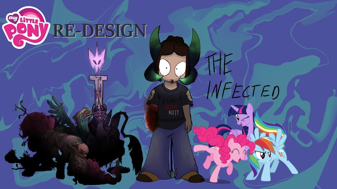My Little Flower Virus: Infected (MLP Infection AU) (!CW! in Description)