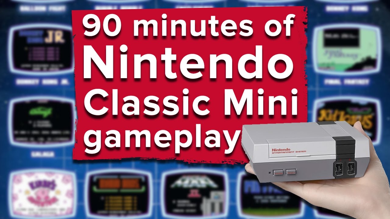 90 minutes of Nintendo Classic Mini: NES gameplay - Live stream