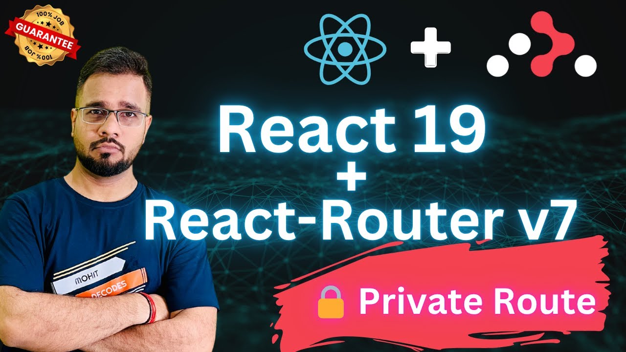 React Router Tutorial in Hindi #7 - Private Routes + useNavigation