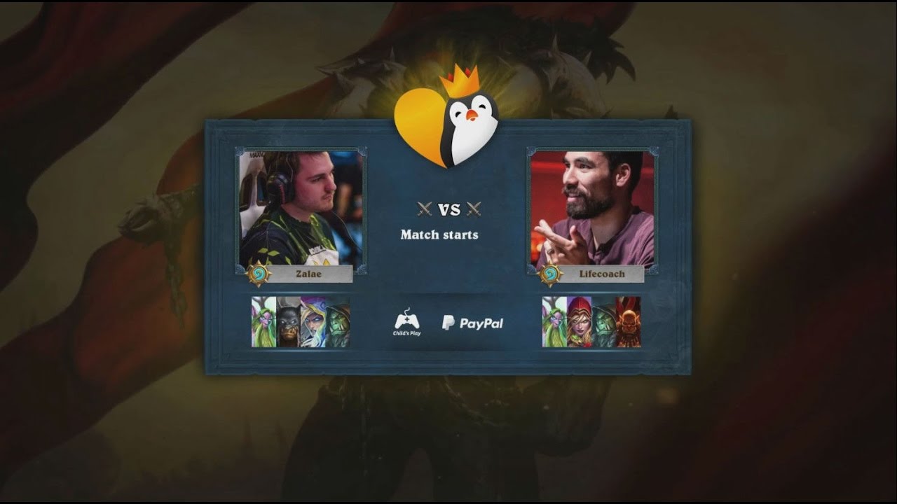 Zalae vs Lifecoach Hearthstone 1/4 KFC with Paypal