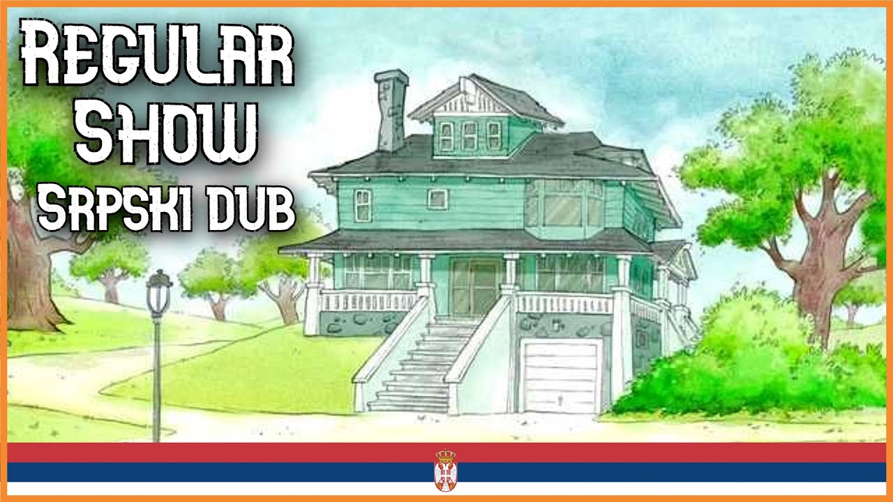 Regular Show, Serbian DUB | Veče Straha - Clip | w/ friends