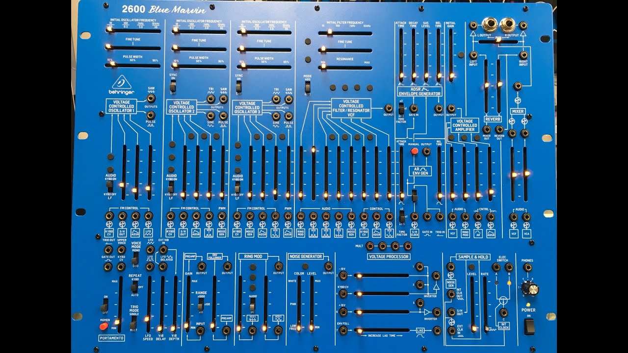 Behringer 2600 Blue Marvin