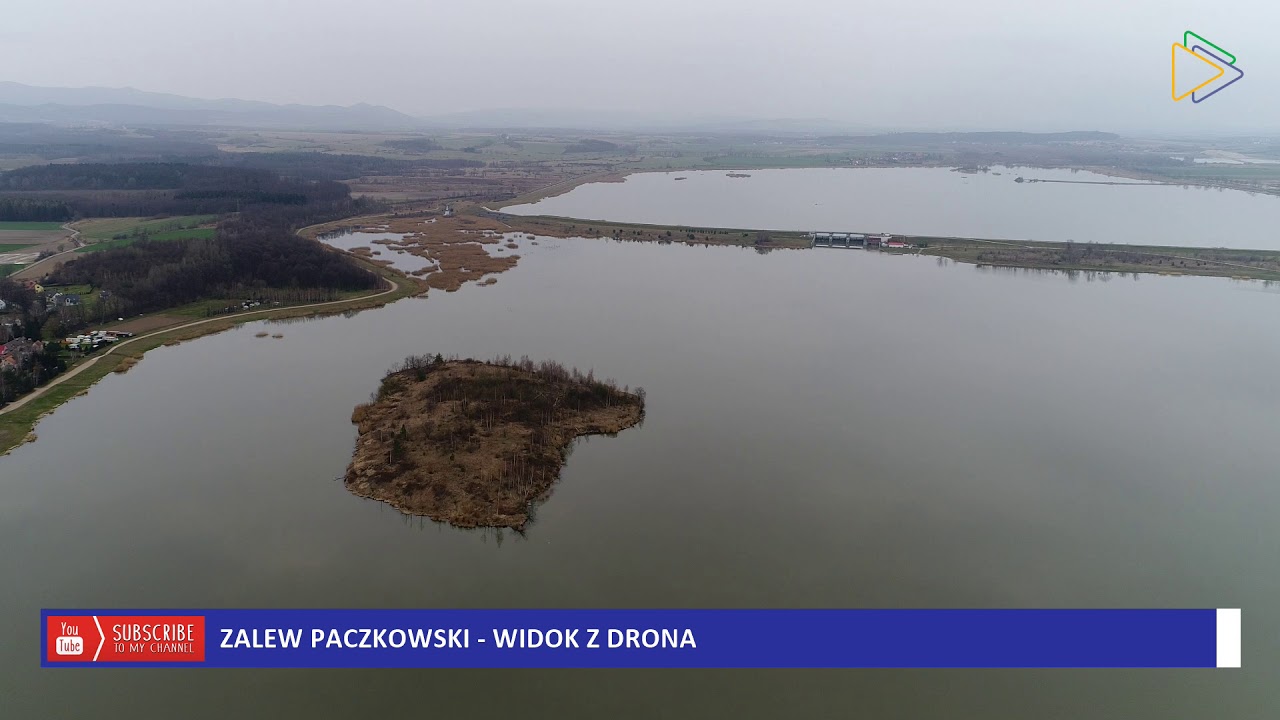 ZALEW PACZKOWSKI - WIDOK Z DRONA