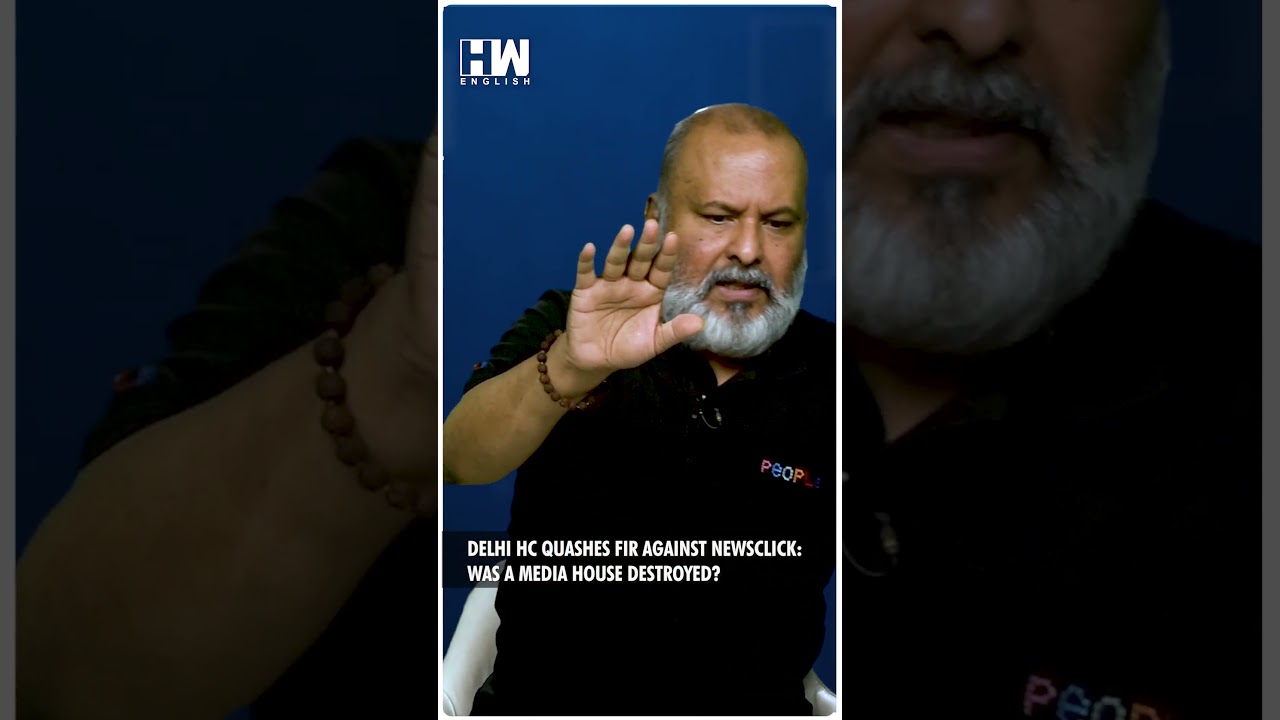 #Shorts | Delhi HC Quashes NewsClick FIR: Was A Media House Destroyed? | Editorial With Sujit Nair