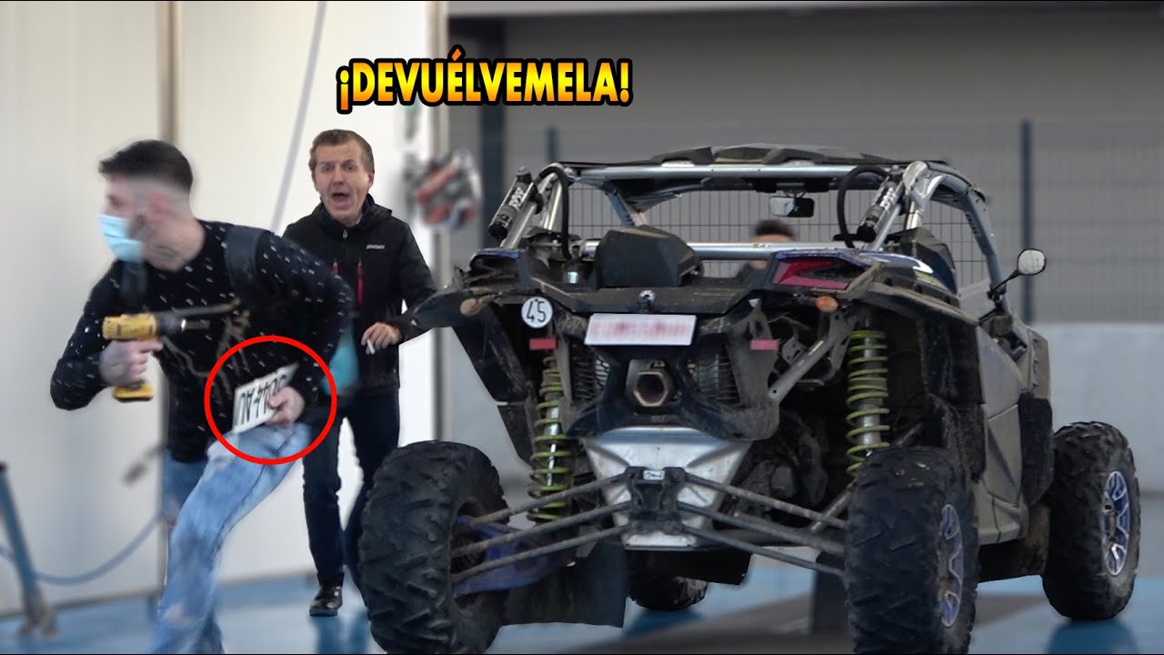ROBAMOS MATRÍCULAS DE COCHES 😂 [Broma Cámara Oculta]