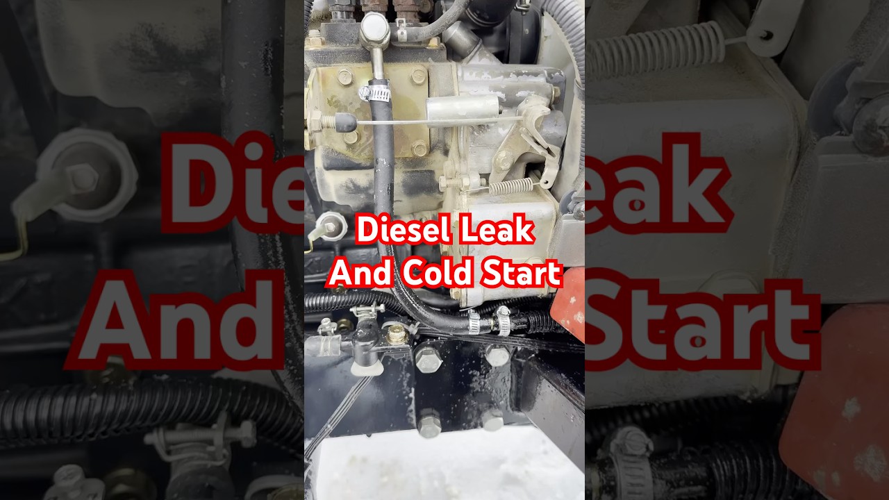 Tractor Diesel Leak and Cold Start 
