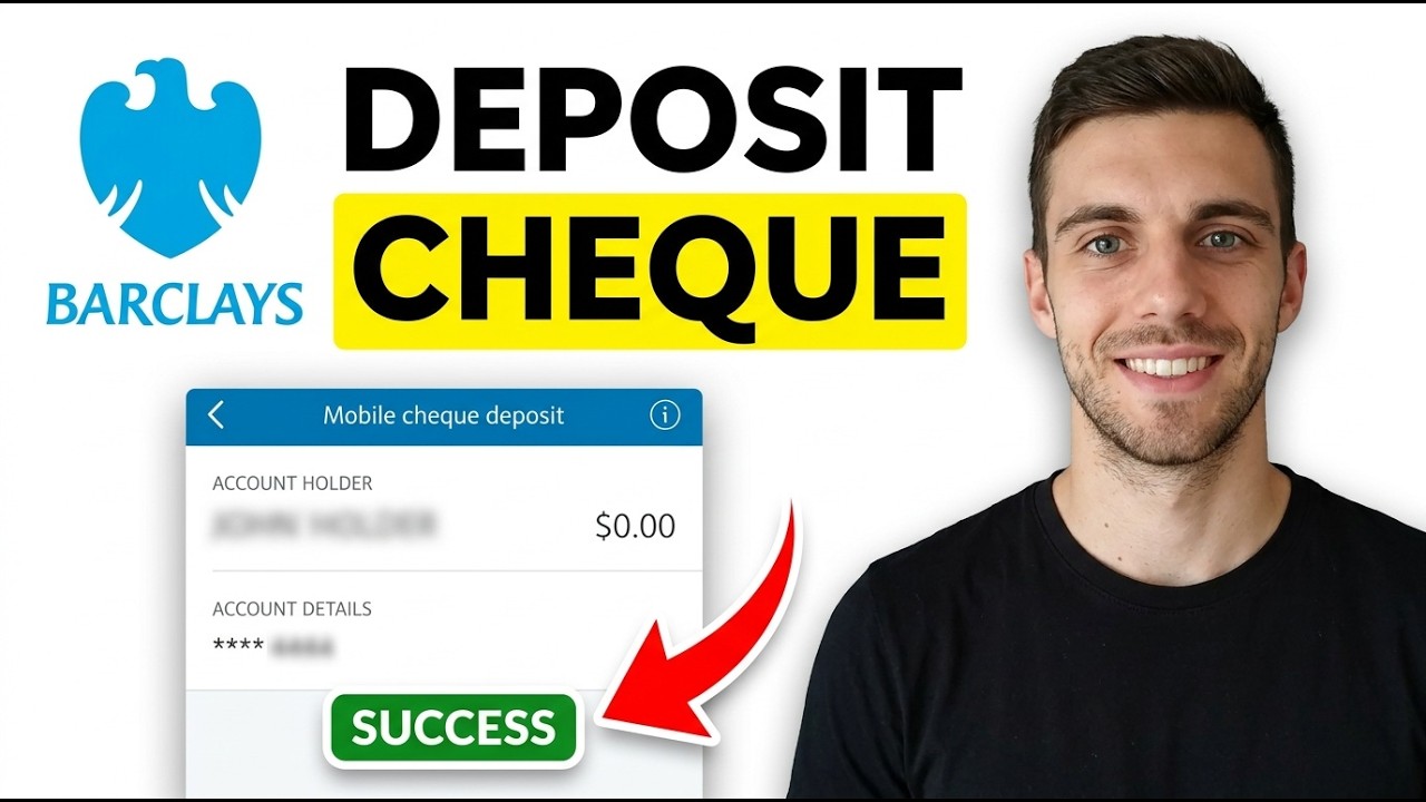 HOW TO DEPOSIT CHEQUE IN BARCLAYS APP 2026 (BEGINNER GUIDE)
