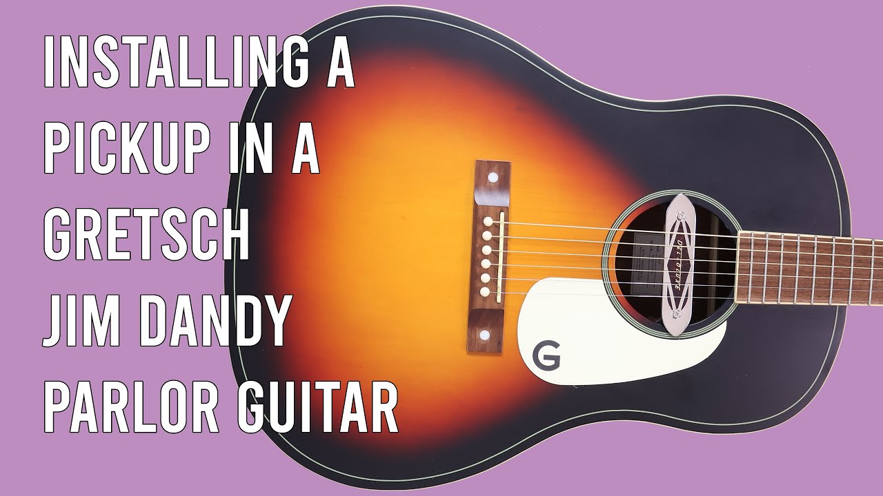 Gretsch Jim Dandy w/ Deltoluxe Acoustic Soundhole Pickup