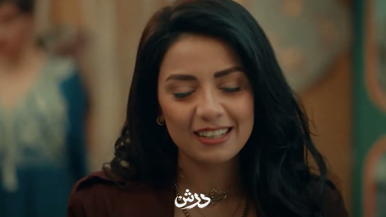 حسنة اتفاجئت ان فيه بين #درش وابوها حوار