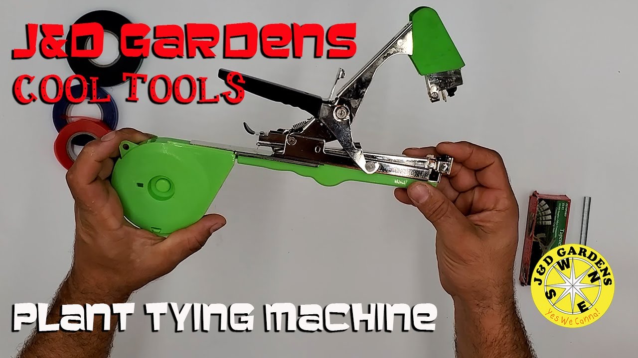 J&D's Cool Tools - Plant Tying Machine