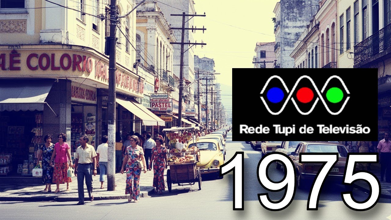 Programação da Rede Tupi no dia do seu aniversário de 25 anos em 1975