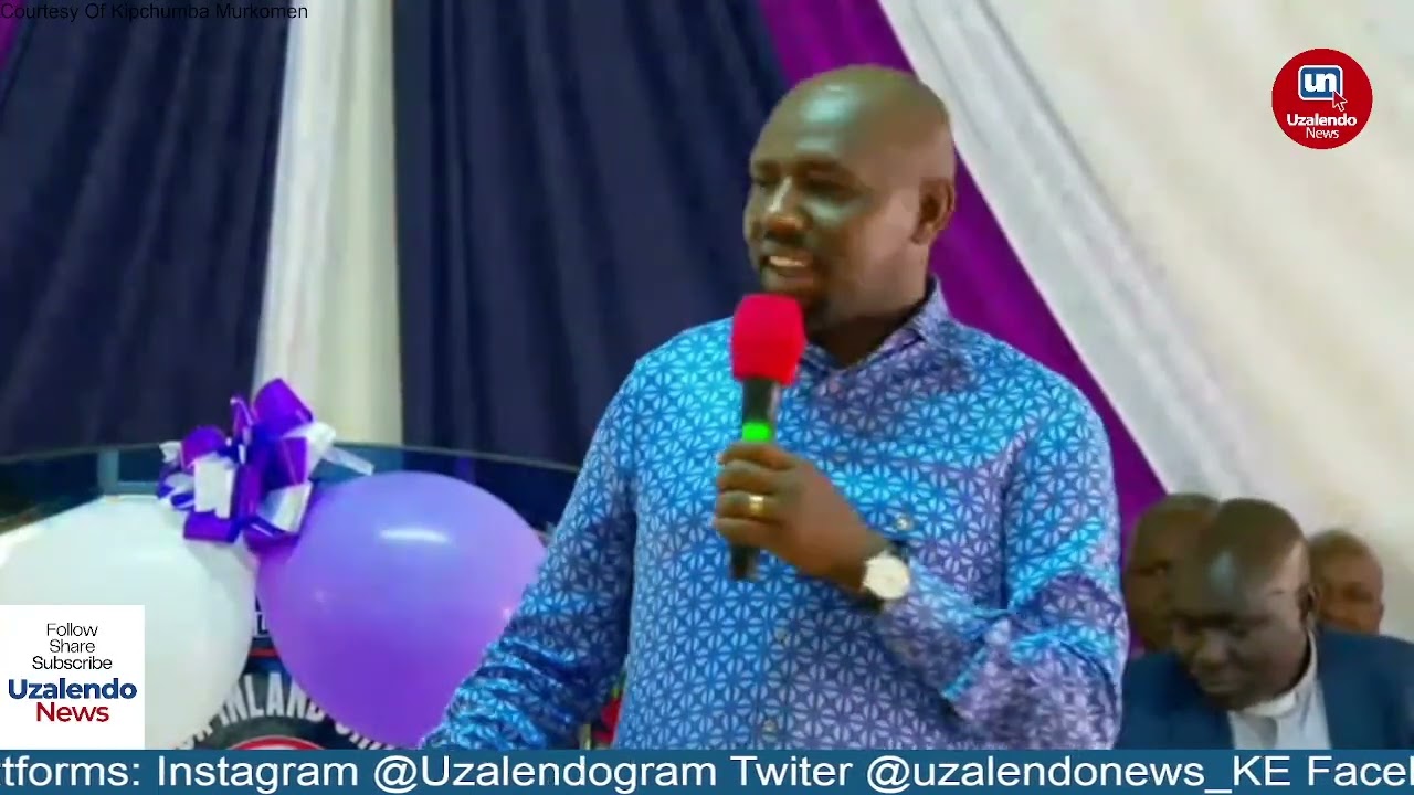 CS Murkomen’s Explosive speech during a church service in Kipkelion, Kericho County