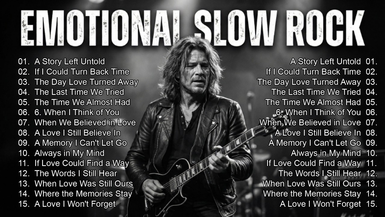 Playlist - Emotional Slow Rock - Rock Ballads - American Rock Song 2026 - Soft Rock