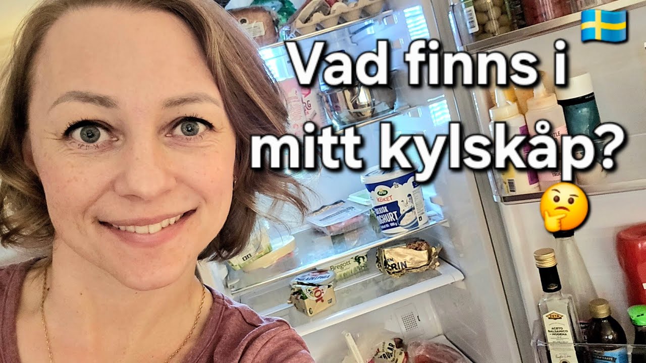 Kyl och frys - gå igenom min kyl och frys med mig