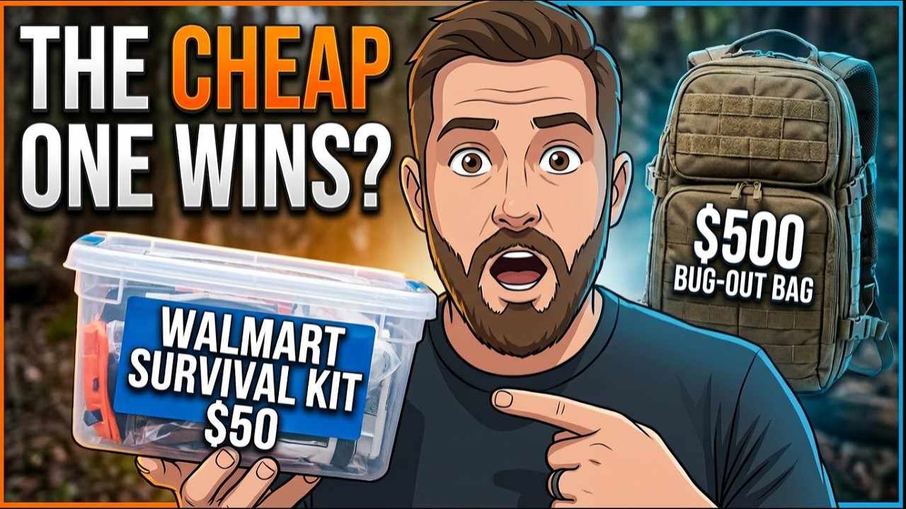 The $50 Walmart Survival Kit That Beats a $500 Bug Out Bag