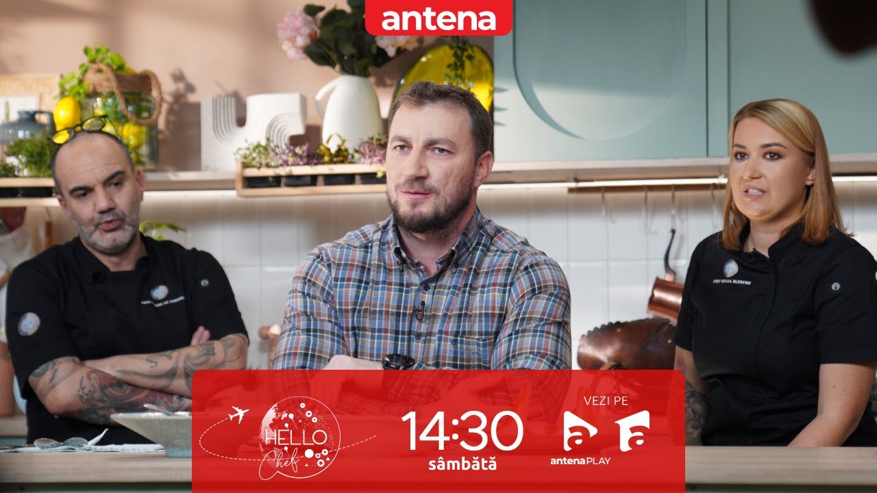 Ce rețete au pregătit Roxana Blenche și chef Samuel pentru Marian Godină