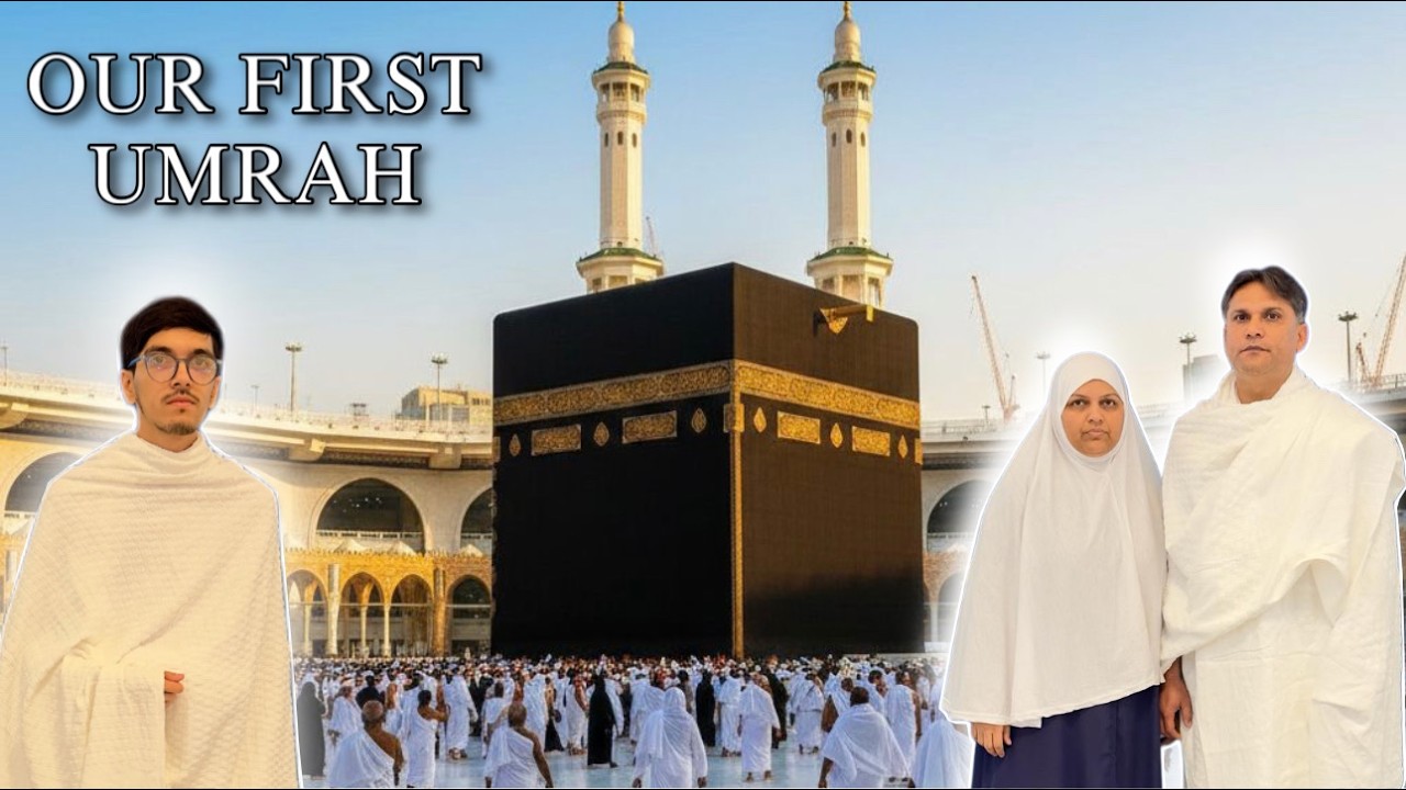 Alhamdulillah Performed Our First Umrah🕋😍| Talha Saleem 😇