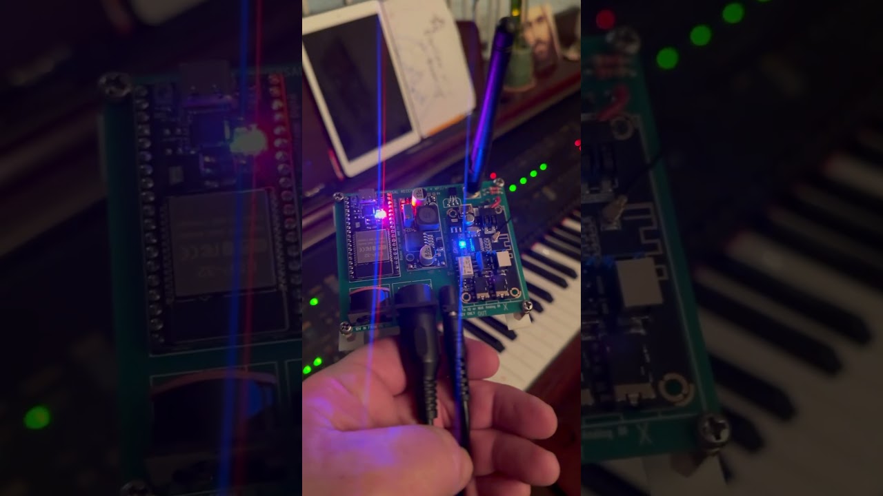 Universal Player Piano MIDI/Audio Receiver on my Clavinova. Ai generated accompaniment.