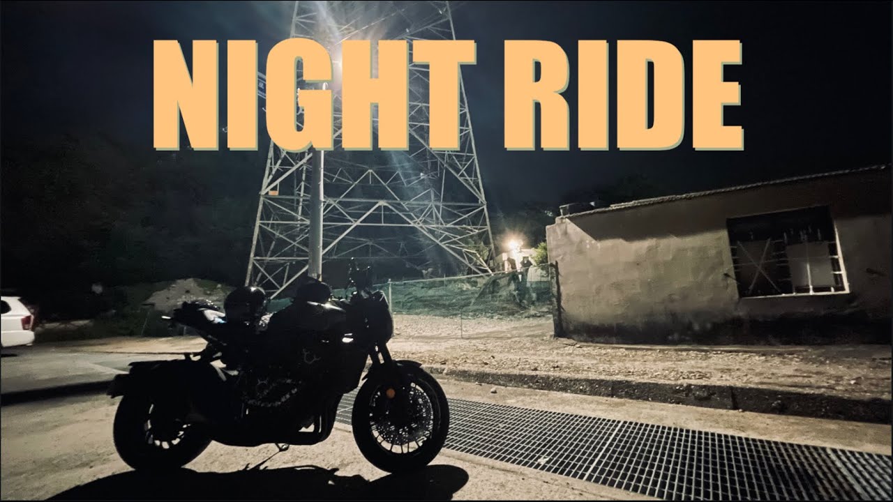 경남 진해 밤바리  |  HONDA CB1000R Black Edition  | Pure engine exhaust Sound | toKyo Hip hop [4K] POV