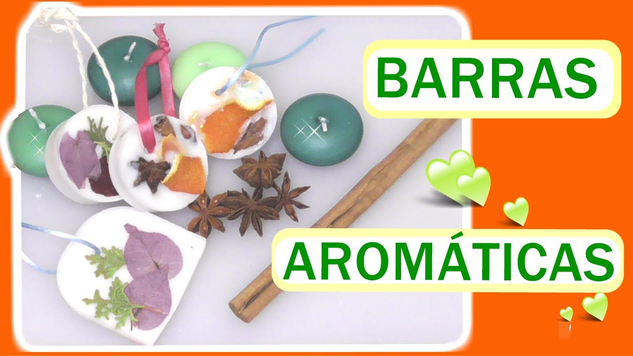 🌺🌹🌼Estas BARRAS AROMÁTICAS tan bonitas son muy fáciles de hacer
