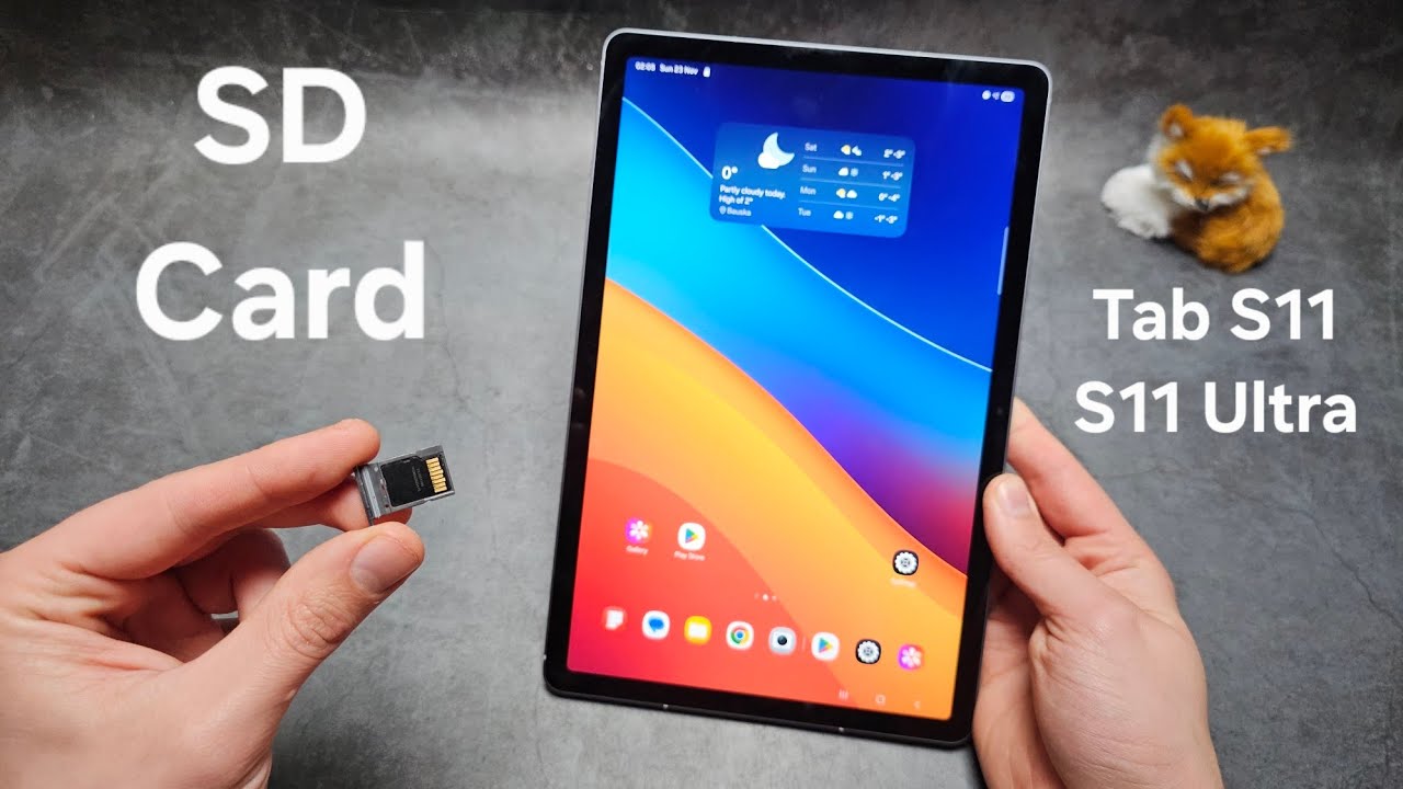Есть ли в Samsung Galaxy Tab S11 / S11 Ultra слот для карт памяти SD для расширения хранилища?