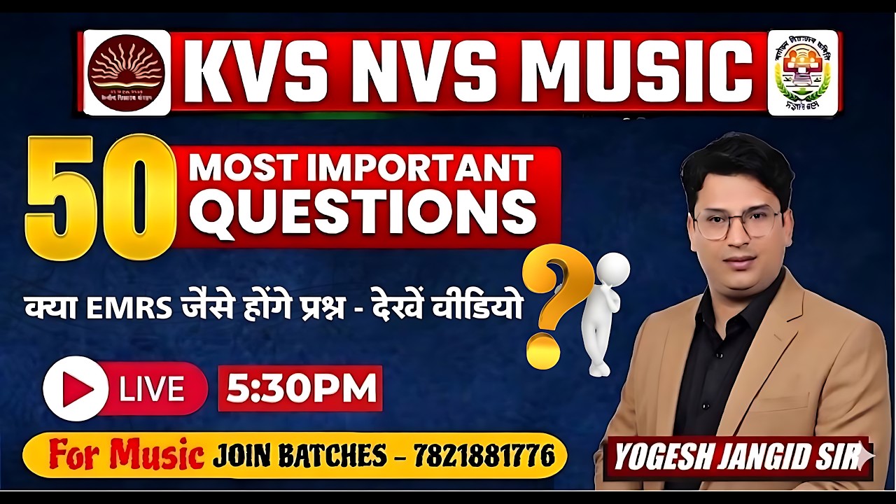 Day 7 - KVS | NVS | EXAM 2026 |  Selection Fixed  By-Yogesh Sir
