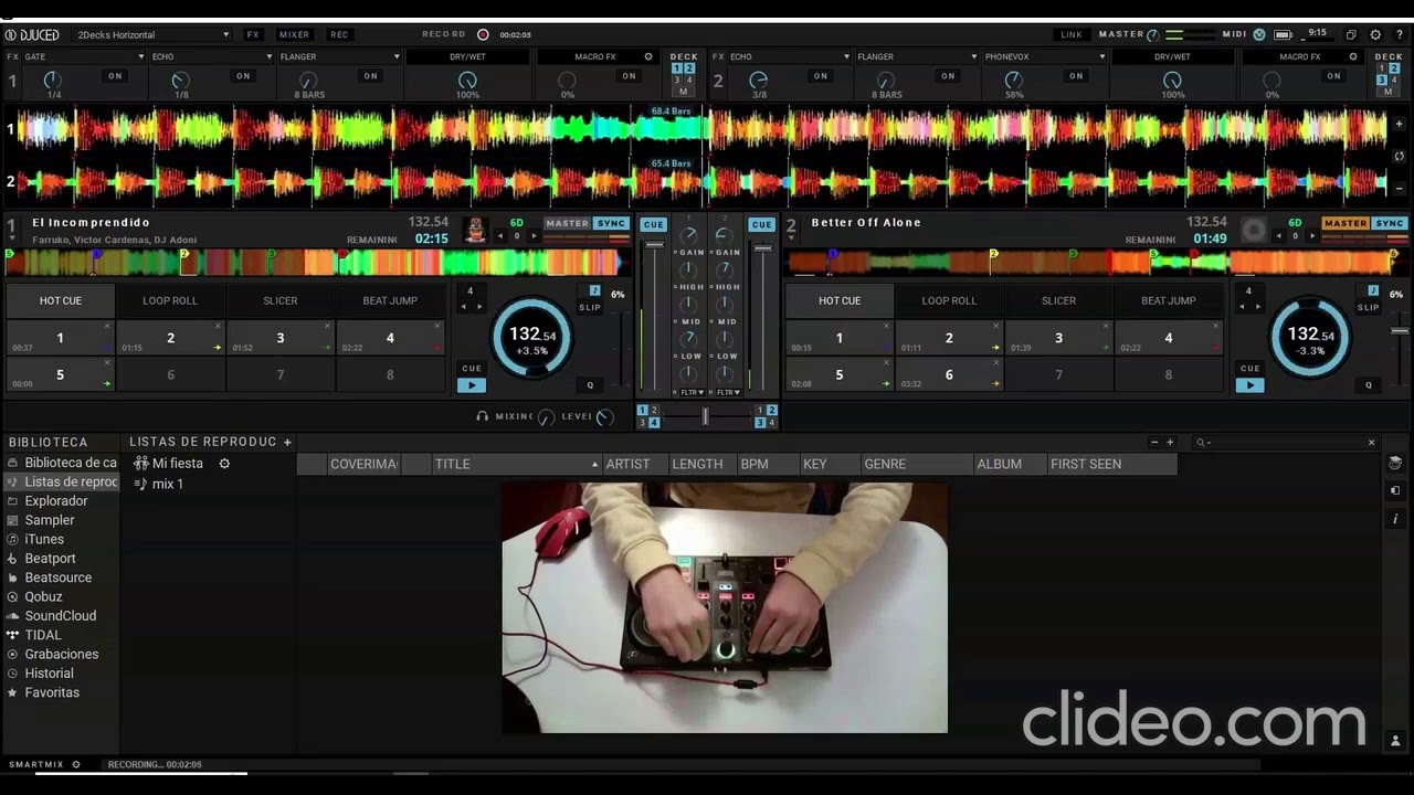 DJ Parri - El incomprendido vs Better of alone (Parri's original mix)