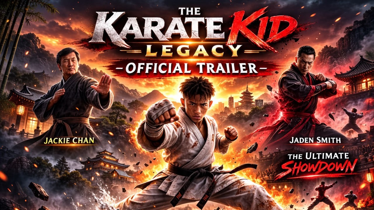 The Karate Kid: Legacy (2026) | Official Trailer – Jaden Smith, Jackie Chan, Donnie Yen