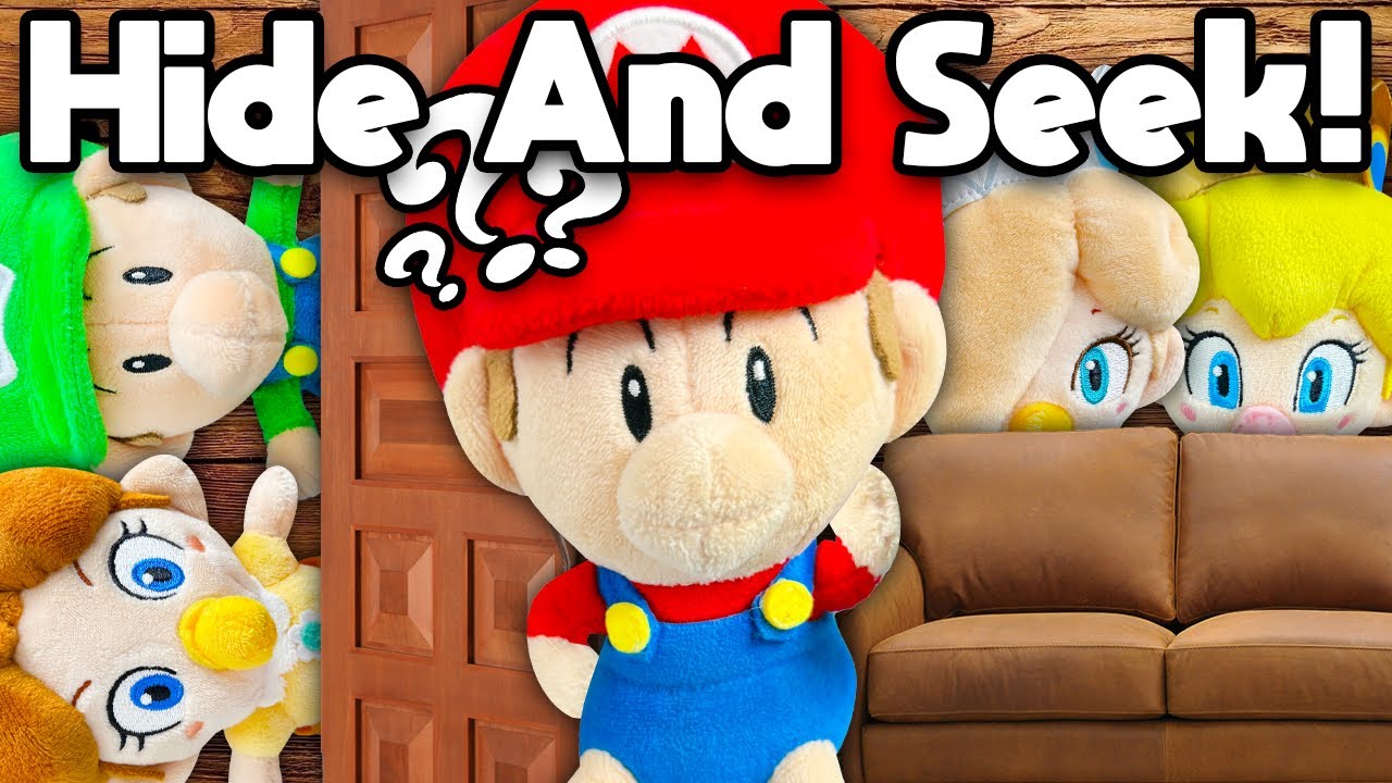 Paper Mario Bros - Baby Mario Plays Hide And Seek!